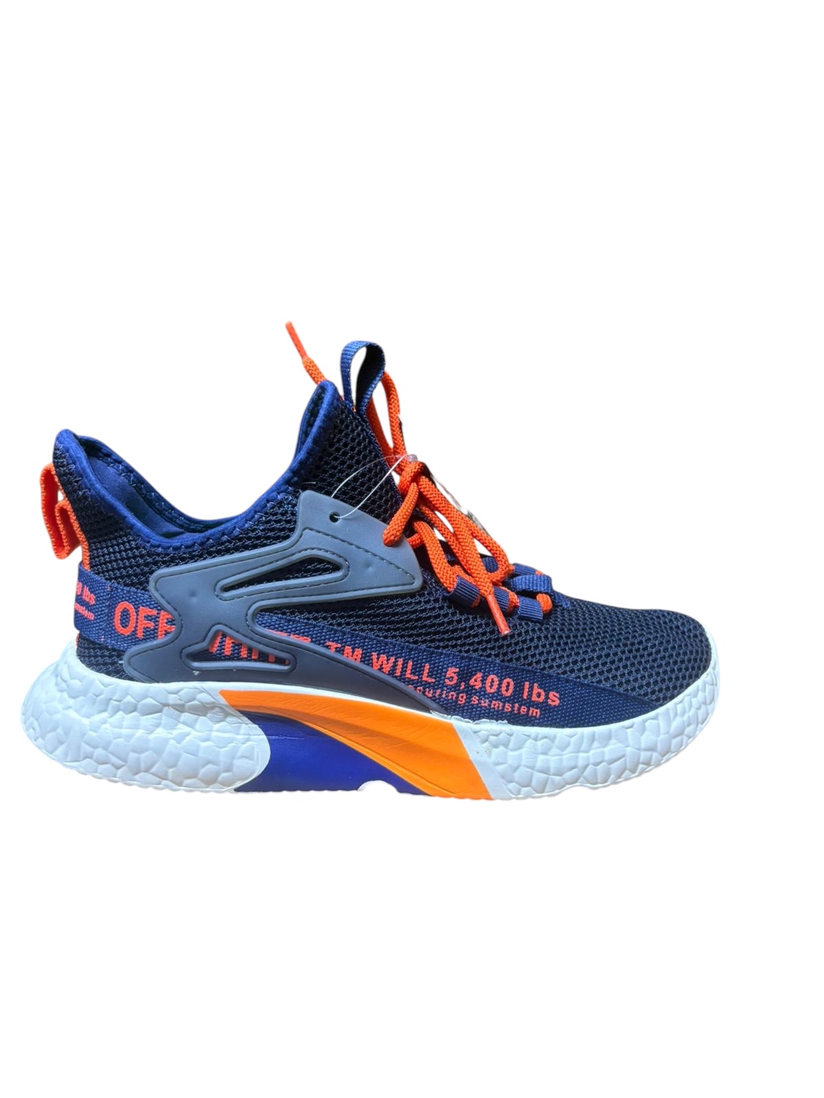 ADIDAS OFF ( AZUL / LARANJA )