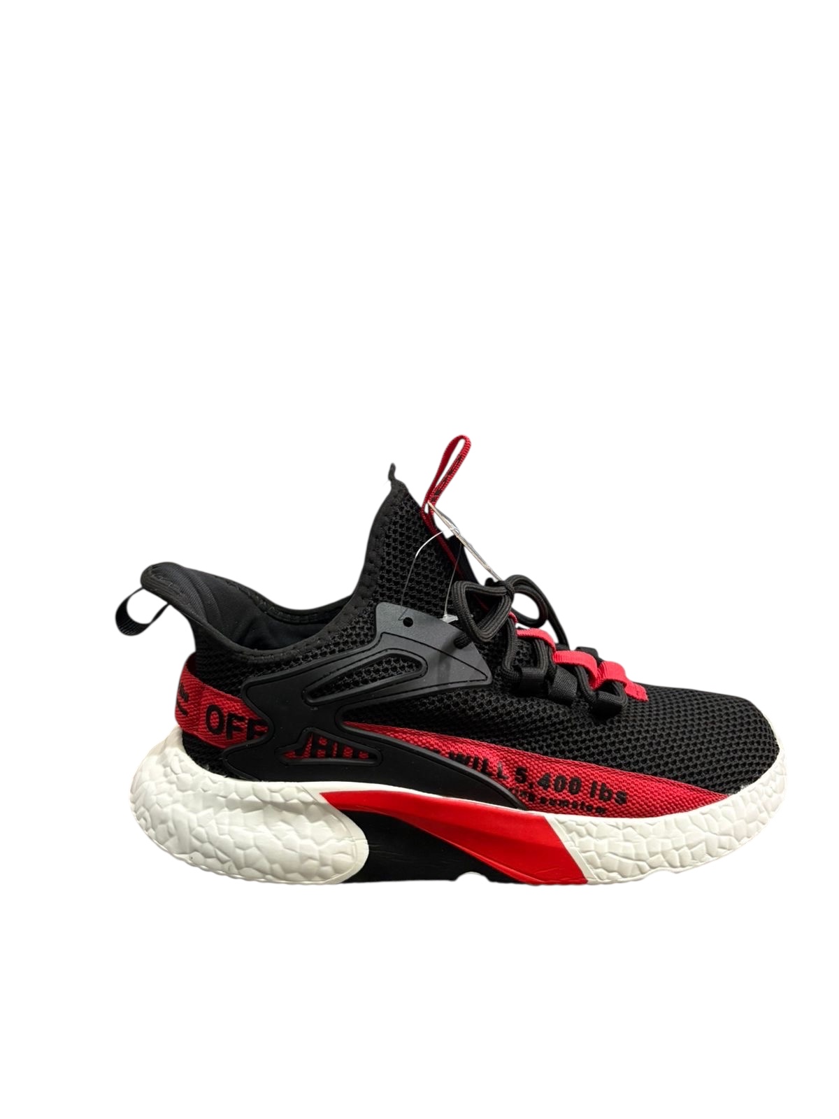 ADIDAS OFF ( PRETO / VERMELHO )