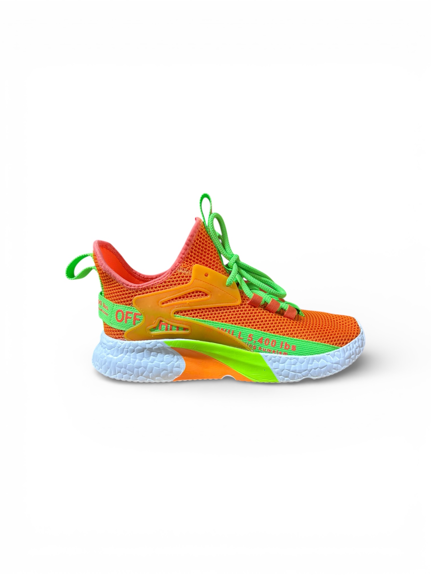 ADIDAS OFF ( VERDE / LARANJA )