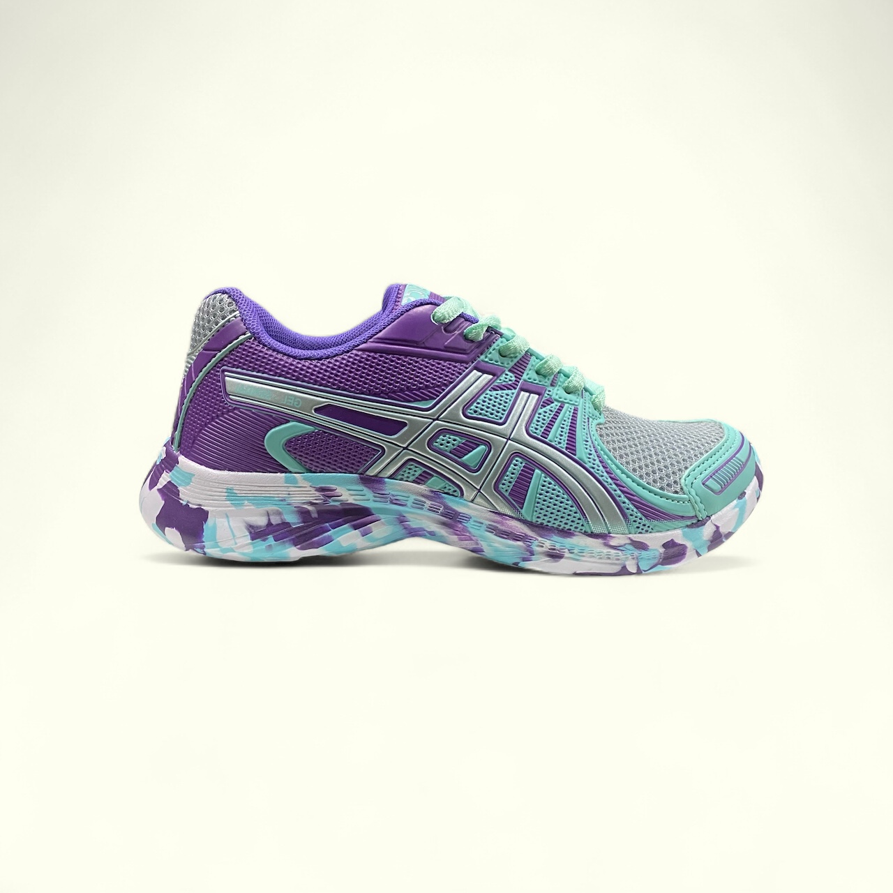 ASICS GEL ( VERDE ÁGUA / ROXO )