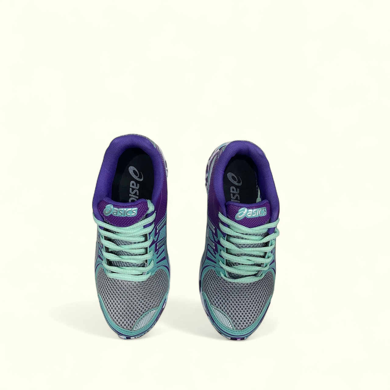 ASICS GEL ( VERDE ÁGUA / ROXO )