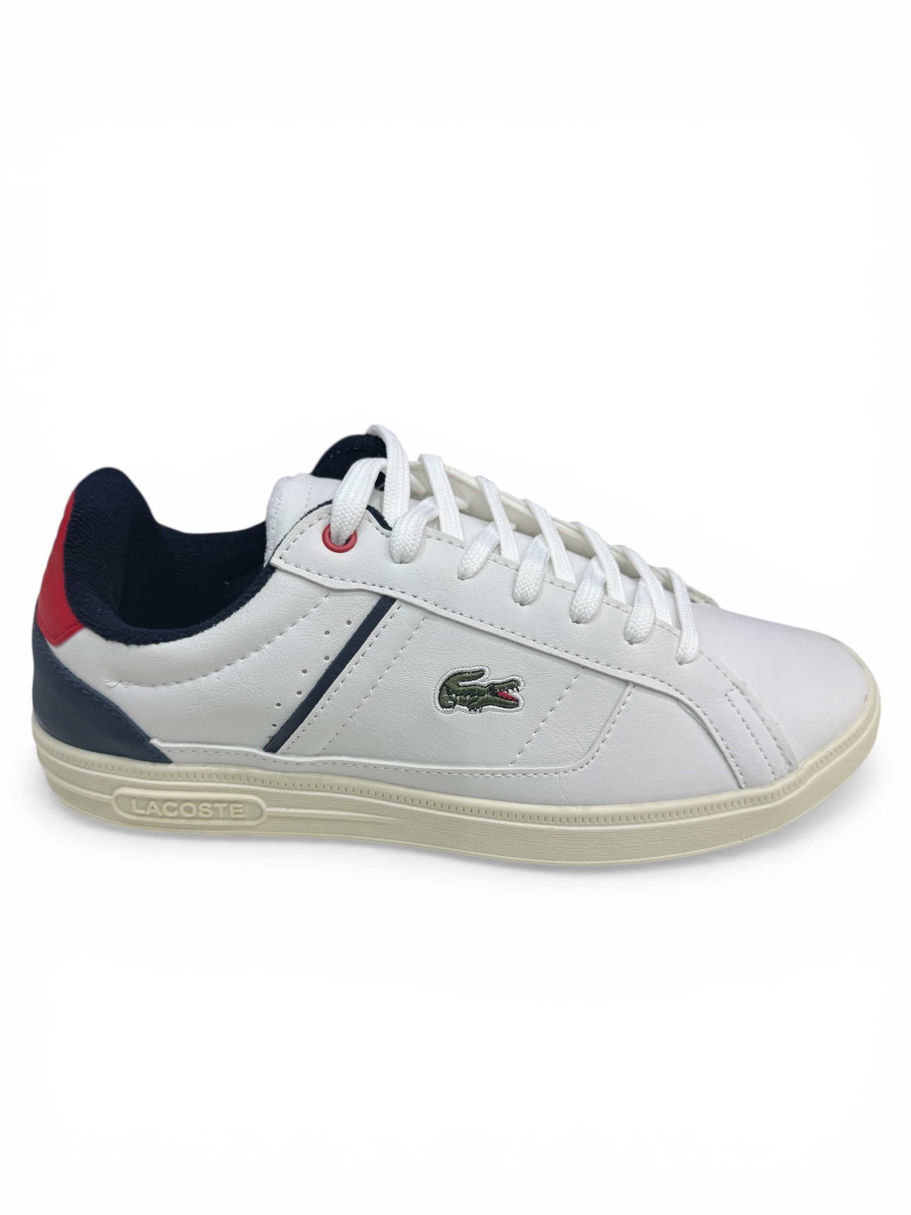 LACOSTE EUROPA ( BRANCO AZUL VERMELHO)