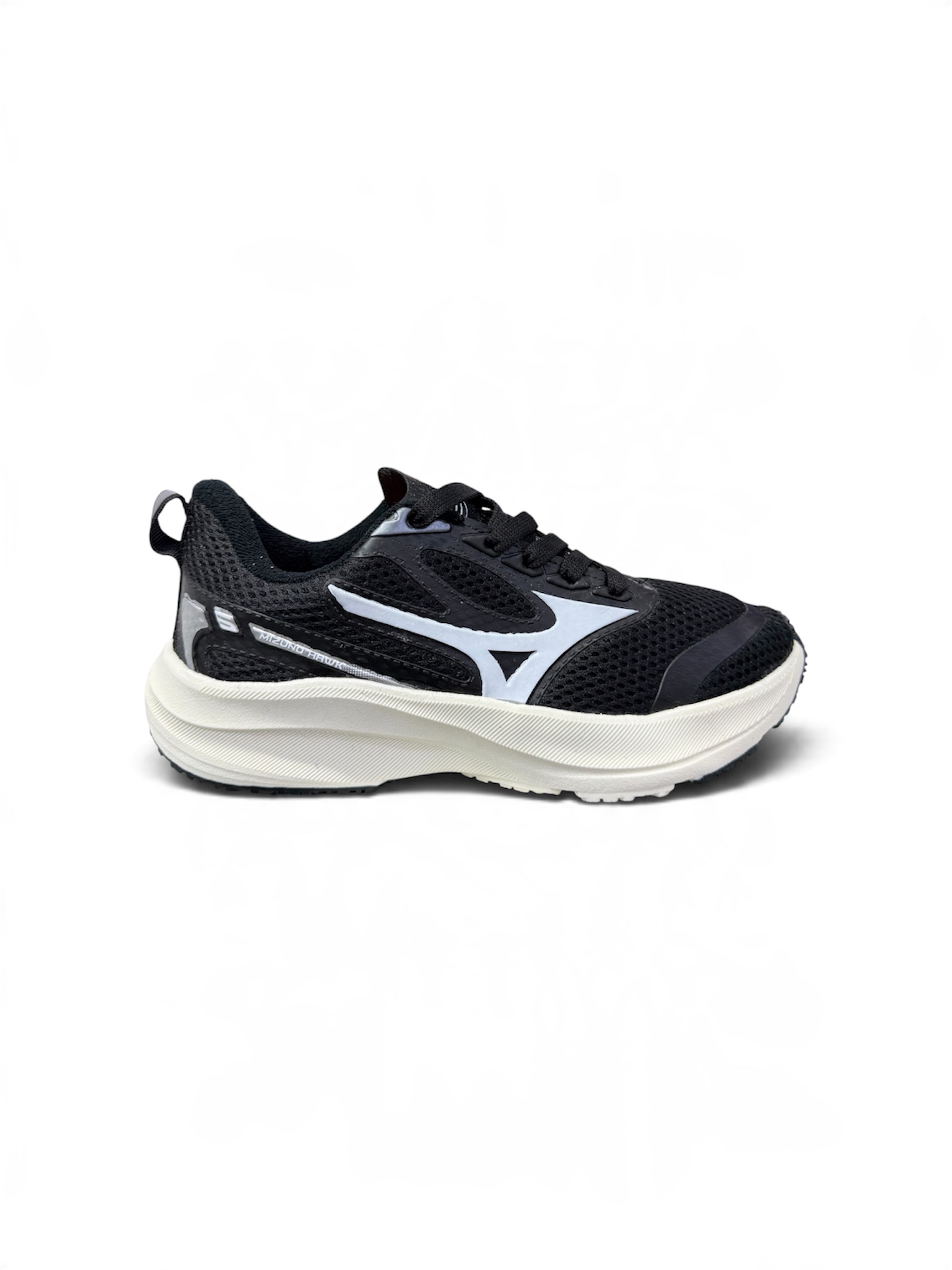 MIZUNO HAWK 6 ( PRETO/ BRANCO )