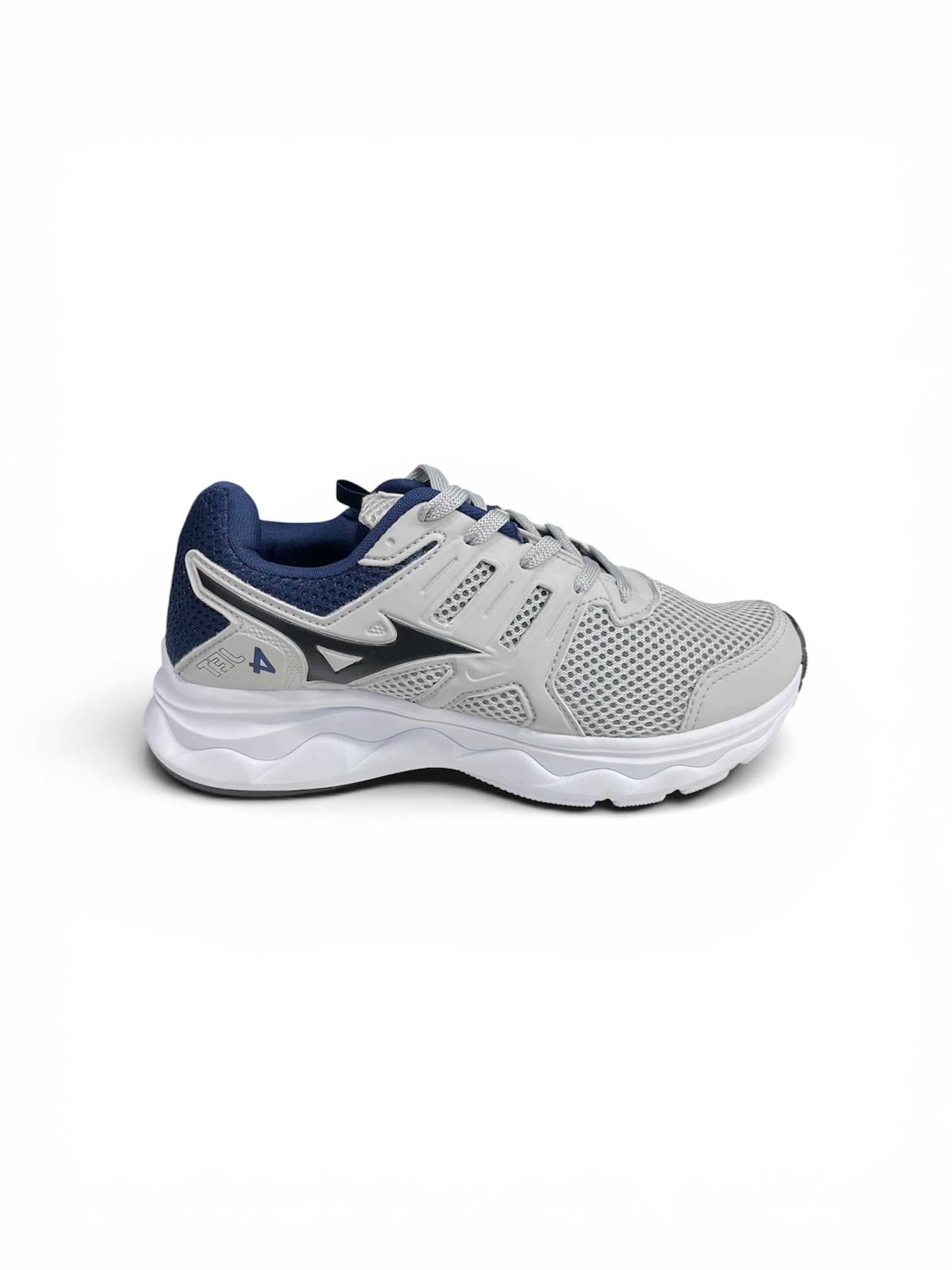 MIZUNO JET 4 ( PRATA / AZUL )