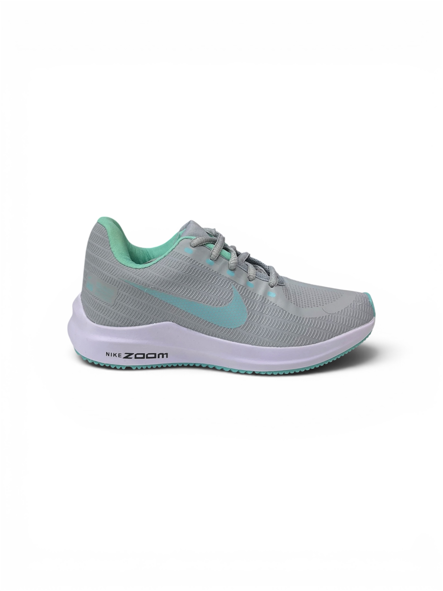 NIKE AIR ZOOM WINFLO ( CINZA / VERDE )