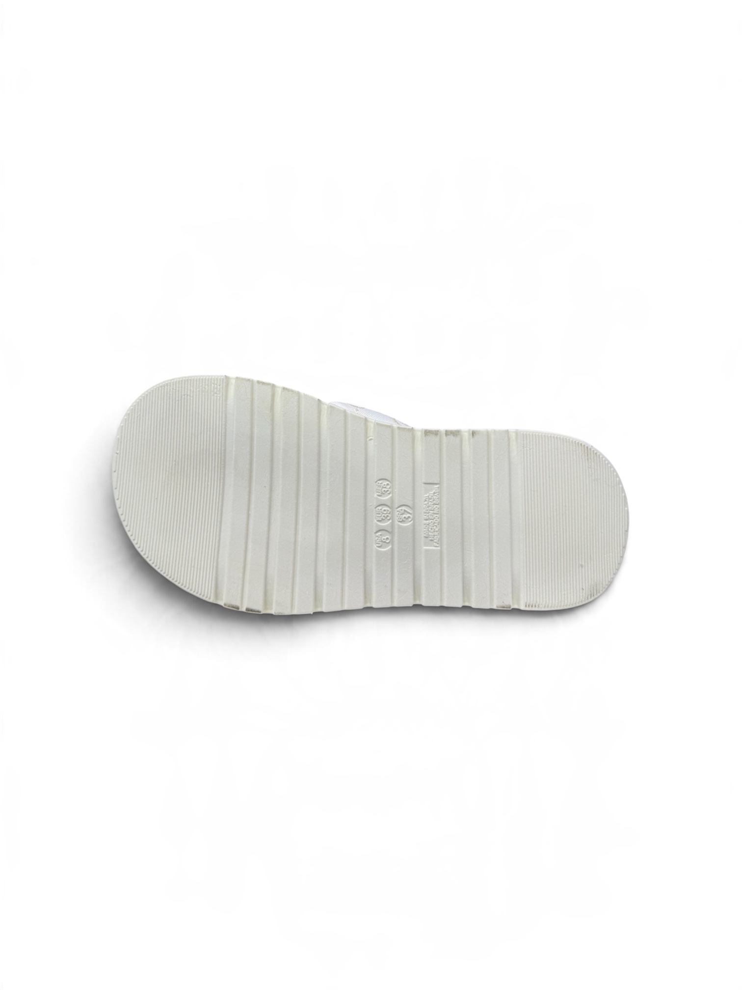 SANDÁLIA  DE DEDO GUCCI ( BRANCO/DOURADO )